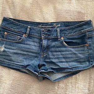American Eagle jean shorts, size 8